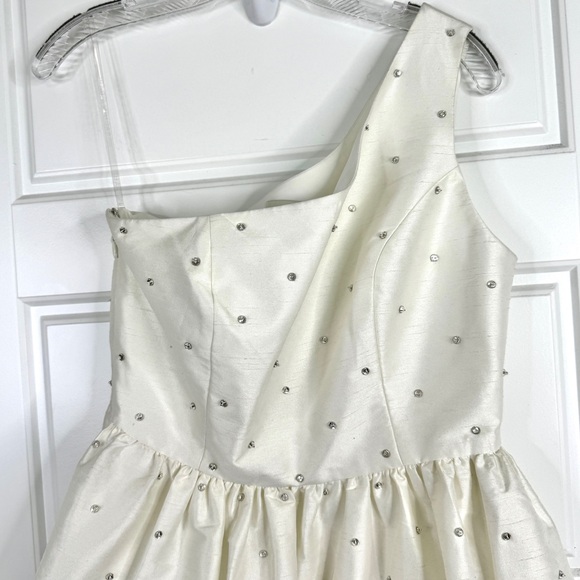 SACHIN + BABI Anthropologie Elliana One Shoulder Mini Dress NEW Size 6 - Picture 4 of 16